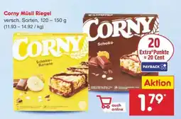 Netto Marken-Discount Corny Müsli-Riegel Angebot