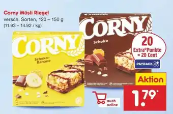 Netto Marken-Discount Corny Müsli-Riegel Angebot