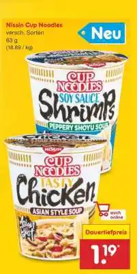 Netto Marken-Discount NISSIN Cup Noodles Angebot
