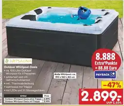 Netto Marken-Discount Outdoor-Whirlpool Oasis Angebot