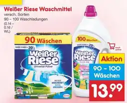 Netto Marken-Discount Weißer Riese Waschmittel Angebot
