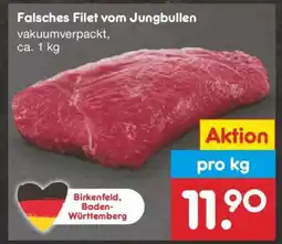 Netto Marken-Discount Falsches Filet vom Jungbullen Angebot