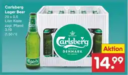 Netto Marken-Discount Carlsberg Lager Beer Angebot