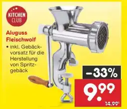 Netto Marken-Discount Aluguss Fleischwolf Angebot