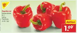 Netto Marken-Discount Paprika rot Angebot