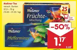 Netto Marken-Discount Meßmer Tee Angebot