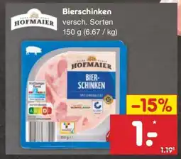 Netto Marken-Discount Bierschinken Angebot