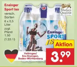Netto Marken-Discount Ensinger Sport Iso Angebot