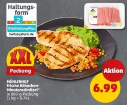 PENNY MÜHLENHOF Frische Hähnchen-Minutensteaks Angebot