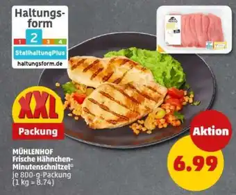 PENNY MÜHLENHOF Frische Hähnchen-Minutensteaks Angebot