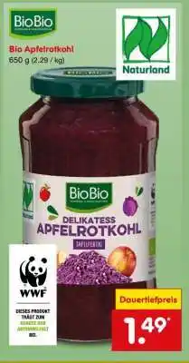 Netto Marken-Discount Bio-Apfelrotkohl Angebot