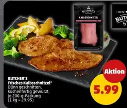 PENNY BUTCHER'S Frisches Kalbsschnitzel Angebot