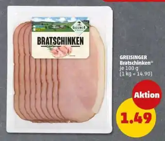 PENNY GREISINGER Bratschinken Angebot