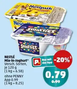 PENNY Nestlé Mix-in-Joghurt Angebot