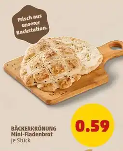 PENNY BÄCKERKRÖNUNG Mini-Fladenbrot Angebot