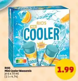 PENNY RIOS Mini Cooler Wassereis Angebot