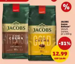 PENNY JACOBS Ganze Bohnen Angebot