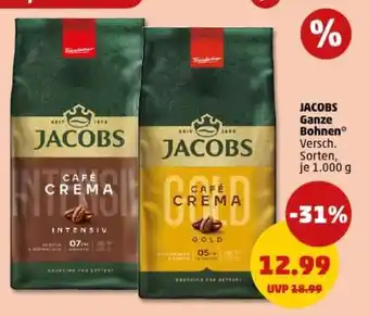 PENNY JACOBS Ganze Bohnen Angebot
