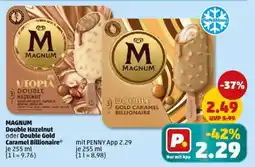 PENNY MAGNUM Double Hazelnut oder Double Gold Caramel Billionaire Angebot