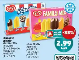 PENNY LANGNESE Stieleis Angebot