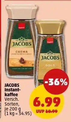 PENNY JACOBS Instant-Kaffee Angebot