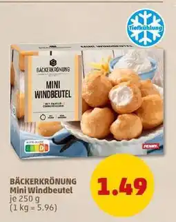 PENNY BÄCKERKRÖNUNG Mini Windbeutel Angebot