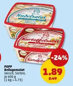 PENNY POPP Beilagensalat Angebot