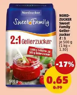 PENNY NORDZUCKER Sweet Family Gelierzucker 2:1 Angebot