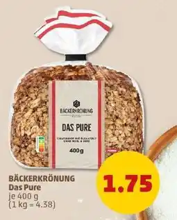 PENNY BÄCKERKRÖNUNG Das Pure Angebot