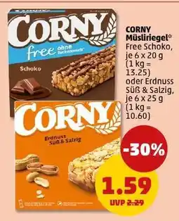 PENNY CORNY Müsliriegel Angebot
