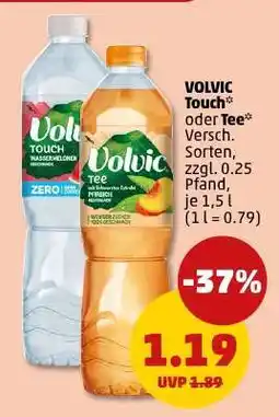 PENNY VOLVIC Touch oder Tee Angebot