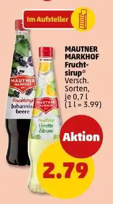 PENNY MAUTNER MARKHOF Fruchtsirup Angebot