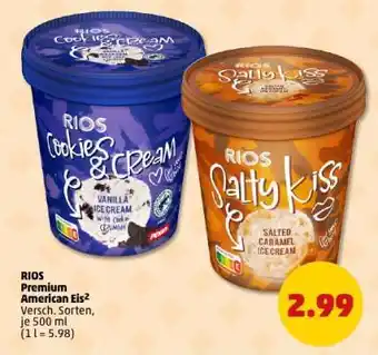 PENNY RIOS Premium American Eis² Angebot