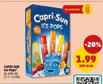 PENNY CAPRI SUN Ice Pops Angebot