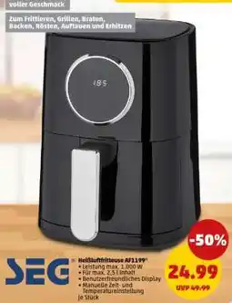 PENNY Heißluftfritteuse AF1199 Angebot