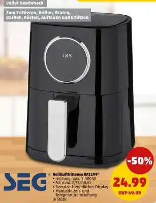 PENNY Heißluftfritteuse AF1199 Angebot