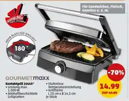 PENNY GOURMETmaxx Kontaktgrill 16645 Angebot
