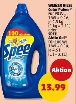PENNY Spee Aktiv Gel Angebot