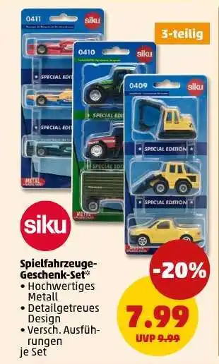 PENNY Spielfahrzeuge-Geschenk-Set Angebot