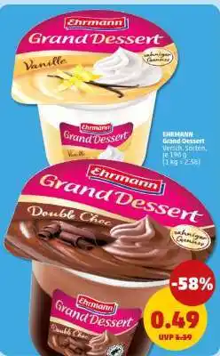 PENNY Ehrmann Grand Dessert Angebot