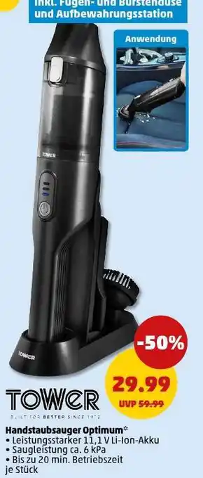 PENNY Handstaubsauger Optimum Angebot