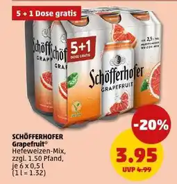 PENNY Schöfferhofer Grapefruit Angebot