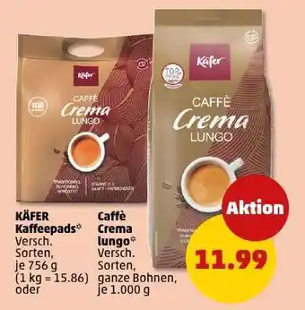 PENNY Caffè Crema Lungo Angebot