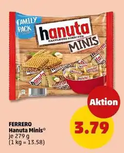 PENNY FERRERO Hanuta Minis Angebot