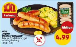 PENNY WOLF Original Thüringer Bratwurst Angebot