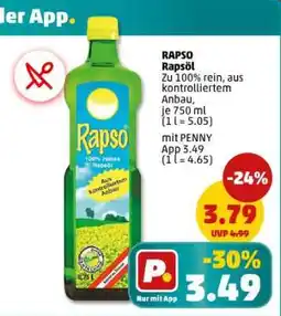 PENNY Rapso Rapsöl Angebot