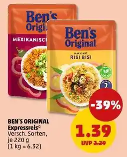 PENNY BEN'S ORIGINAL Expressreis Angebot