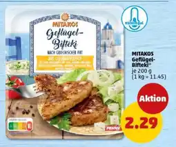 PENNY MITAKOS Geflügel-Bifteki Angebot