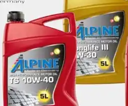 Thomas Philipps Alpine Motorenöl TS 10W-40 Angebot