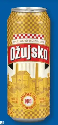 Lidl Ožujsko Helles Bier Angebot